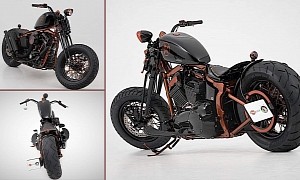 Harley-Davidson Old Copper Boy Re-Take Looks Deliciously Like a Bobber Barn Find