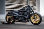 Harley-Davidson P-Type Is the New Sportster in Mean Black and Yellow Clothing