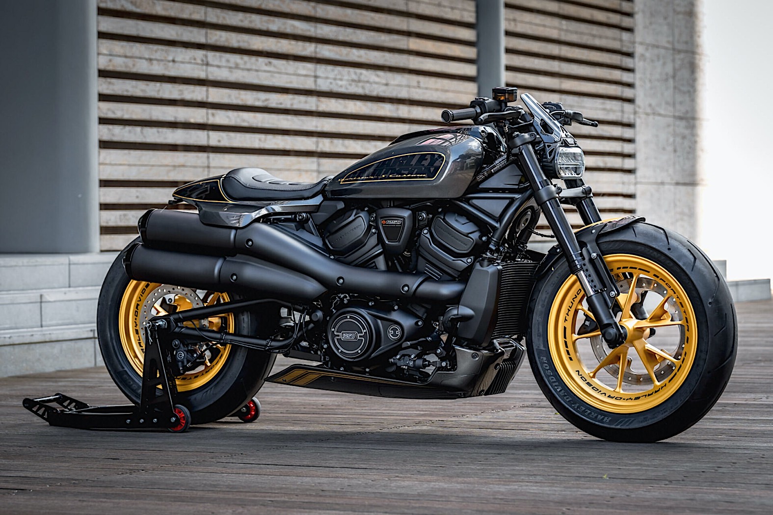 Harley-Davidson P-Type Is the New Sportster in Mean Black and