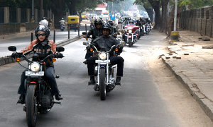 Harley-Davidson Parade In Bangalore