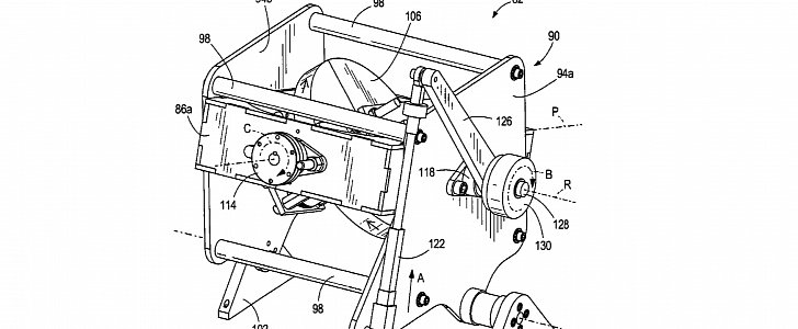 Harley-Davidson "Gyroscopic Driver Support Device" patent (i.e., DE102019217875A1)