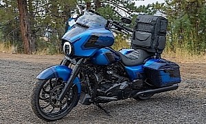 Harley-Davidson Postman Has a Rear Bag so Large It Dwarfs Everything Else