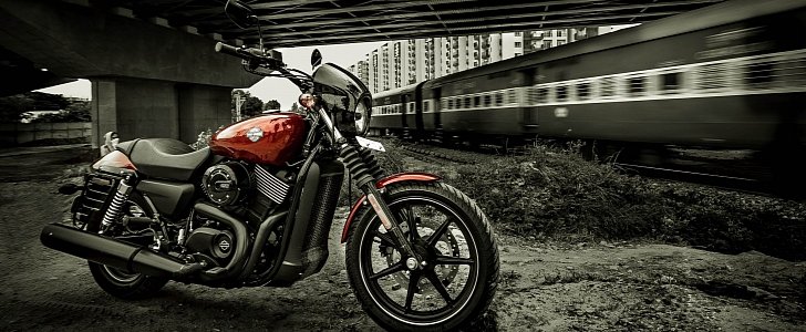 2015 Harley-Davidson Street 750 with custom accessories