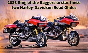 Harley-Davidson Road Glides Get Race-Prepped to Chase 2023 Kings of the Baggers Title