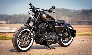 Harley-Davidson Rusty Rose Plays the Bobber Card, Drops the Chrome