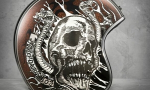 Harley-Davidson Shows Two New Black Label Helmets
