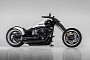 Harley-Davidson Softail Plays Dress Up, Looks Like The Rock in a Tuxedo