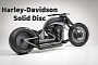 Harley-Davidson Solid Disc Is a Rolling Chunk of Beautifully Shaped Metal, Keeps to Itself