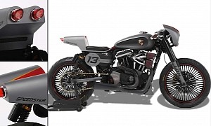 Harley-Davidson Speedster Is a Porsche on Two Wheels, Check Out That Rear