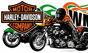 Harley-Davidson Sponsors the Top Fuel Drag Races in Sturgis