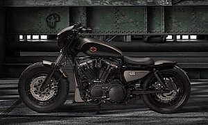 Harley-Davidson Sport Rod Is Forty-Eight Gone Bad