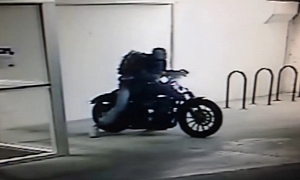 Harley-Davidson Sportster Stolen in Just Minutes