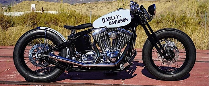 Harley-Davidson Springer Bobber Blue Is How Retro-Styled Beauty