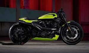 Harley-Davidson SPS 4 Is the Most Aggressive Kind of Sportster You'll See This Christmas