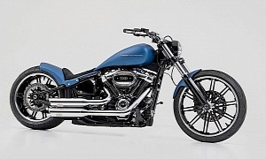 Harley-Davidson Stratos Is a $42K Blue Wonder on Wheels, We've Seen Its Kind Before