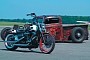 Harley-Davidson Street Devil Looks Best Next to a Hot Rod