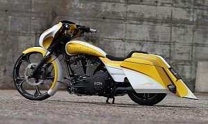 Harley-Davidson Street Glide Turns into Streetmaster with $9k Front Wheel