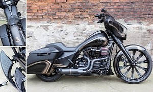 Harley-Davidson Supreme on 23-Inch Front Wheel Looks So Smooth It Begs to Be Touched