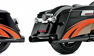 Harley-Davidson Surfaces Black Screamin’ Eagle Street Cannons