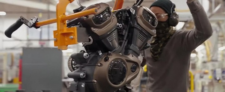 Harley-Davidson Revolution Max Engine
