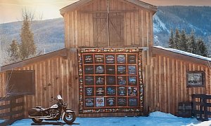 Harley-Davidson T-Shirt Quilt Sells for $11,500, Money Goes to Charity