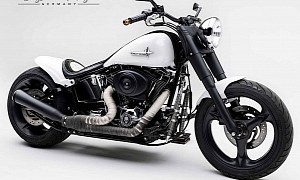 Harley-Davidson “Thawb” Keeps Things White and Simple