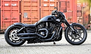 Harley-Davidson Thunderbolt Is True Racing Street Custom Night Rod