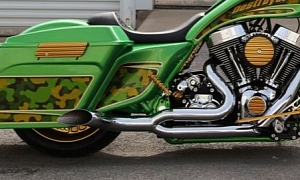 Harley-Davidson Tourers Receive Jerry Covington Destroyer Exhausts