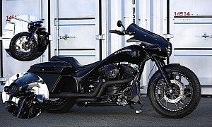 Harley-Davidson Trojan Horse Had the Head of a Xenomorph Alien, Killer Wheels