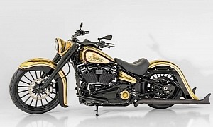 Harley-Davidson Venom Proves Naysayers Wrong: Gold Paint Does Fit Some Rides Just Right