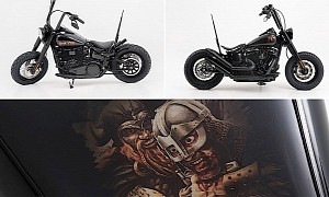 Harley-Davidson Viking Is a Violent-Looking Ride Ragnar Lothbrok Would Have Loved