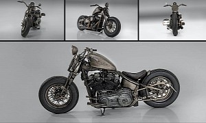 Harley-Davidson Vintage Bob Is an Artificially Aged Low Rider That'll Leave You Speechless