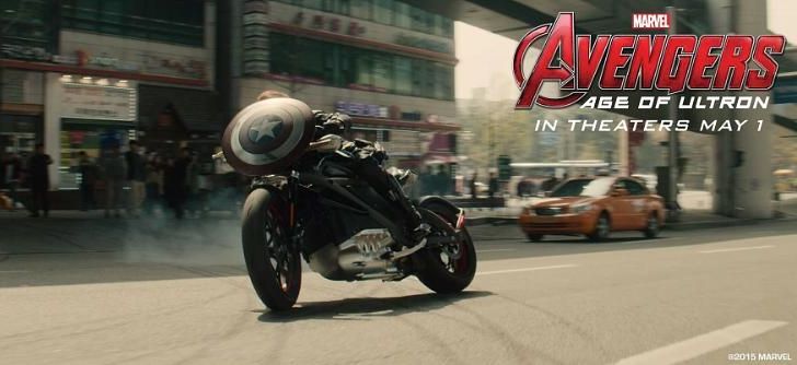 Harley Electric Livewire Bike to Star in Avengers: Age of Ultron