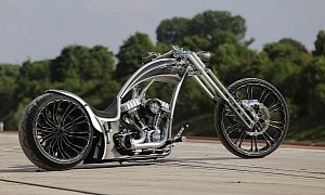 Harley-Powered Custom Bike Is All About Naked Metal Bones