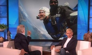 Harrison Ford Goes Skydiving for the First Time at 76