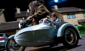Harry Potter Rides Royal Enfield in Deathly Hallows Part 1