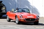 Harry Styles Drives a Jaguar E-Type