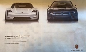 Has Porsche Roasted Both BMW and Mercedes with Its Happy BMW Centennial Message?