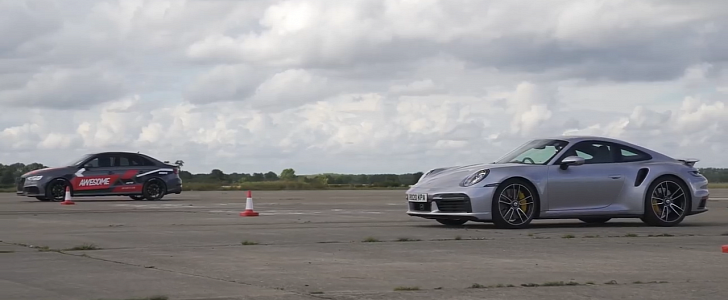 Has the Porsche 911 Turbo S Met Its Match in This 700+ HP Audi RS3?
