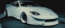 Hate It or Love It: Aggressive Nissan 400Z Render With a G-Nose, Makes the 240Z Look Slow