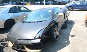Have Lamborghini Gallardo, Will Race (and Crash)