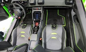 Have You Seen The Lamborghini Huracan Evo Spyder Interior Live?