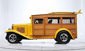 Hawaii-Bred 1932 Chevrolet Woodie Is Now Just as Valuable as a Ferrari Purosangue