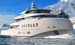 Hawk Ranger Is the Ultimate Luxury Expedition Superyacht, Can Handle Six Weeks at Sea