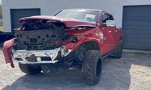 He Bought a Salvage 2015 Dodge Ram for Cheap, Really Thinks He Can Save It