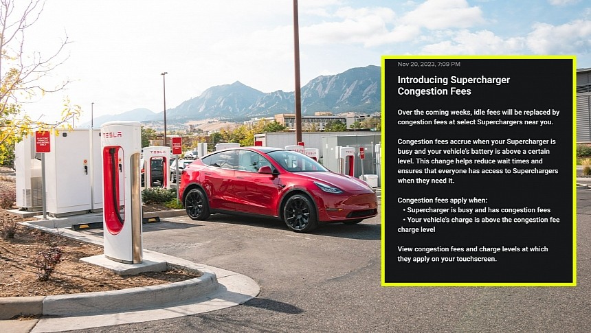 Tesla Model Y Supercharging and the Congestion Fee Announcement