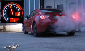 Hear a Toyota GT 86 With Supersprint Race Exhaust Howling at the Moon