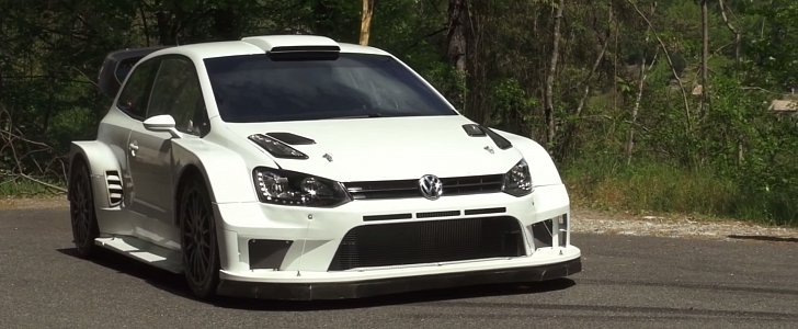 2017 Volkswagen Polo R WRC testing