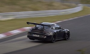 Hear the 2023 Porsche 911 GT3 RS Scream Like a Valkyrie on the Nurburgring