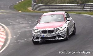 Hear the BMW M2 Testing on the Nurburgring